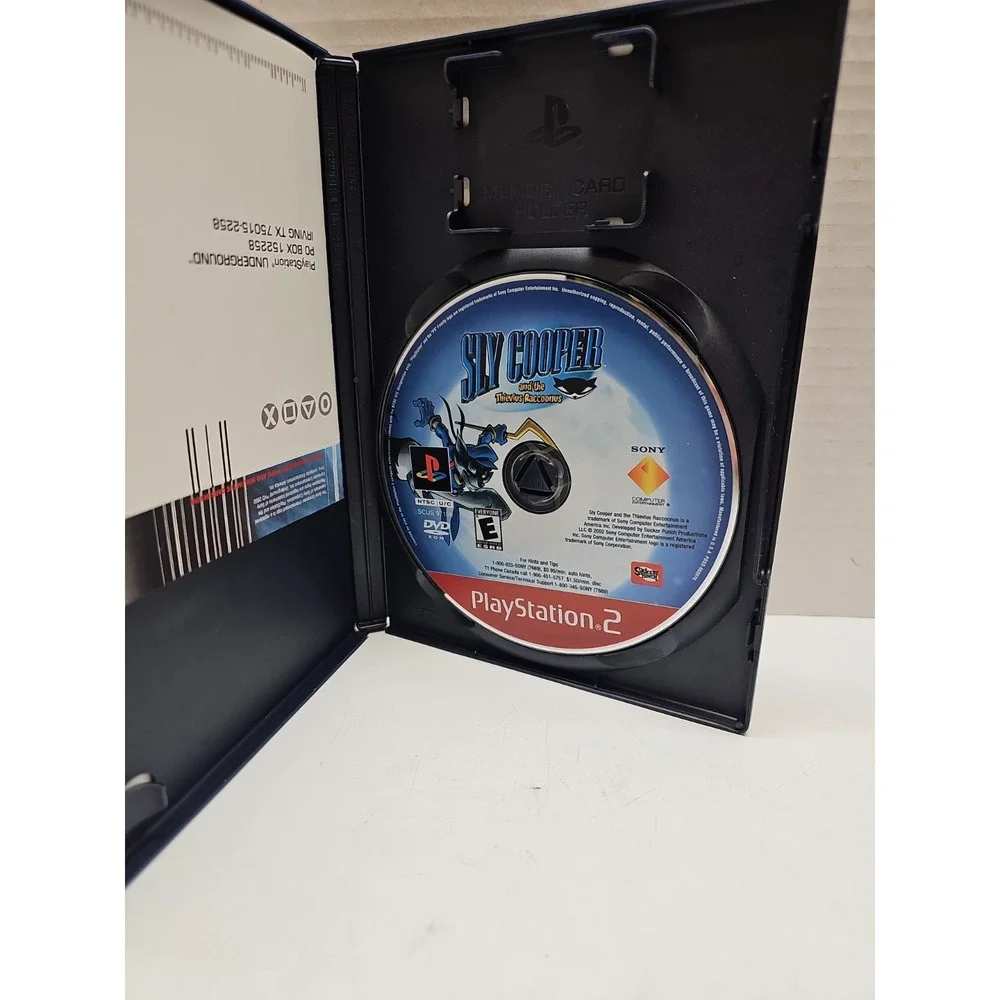 Sly Cooper And The Thievius Raccoonus PlayStation 2 PS2 Greatest Hits No Manual
